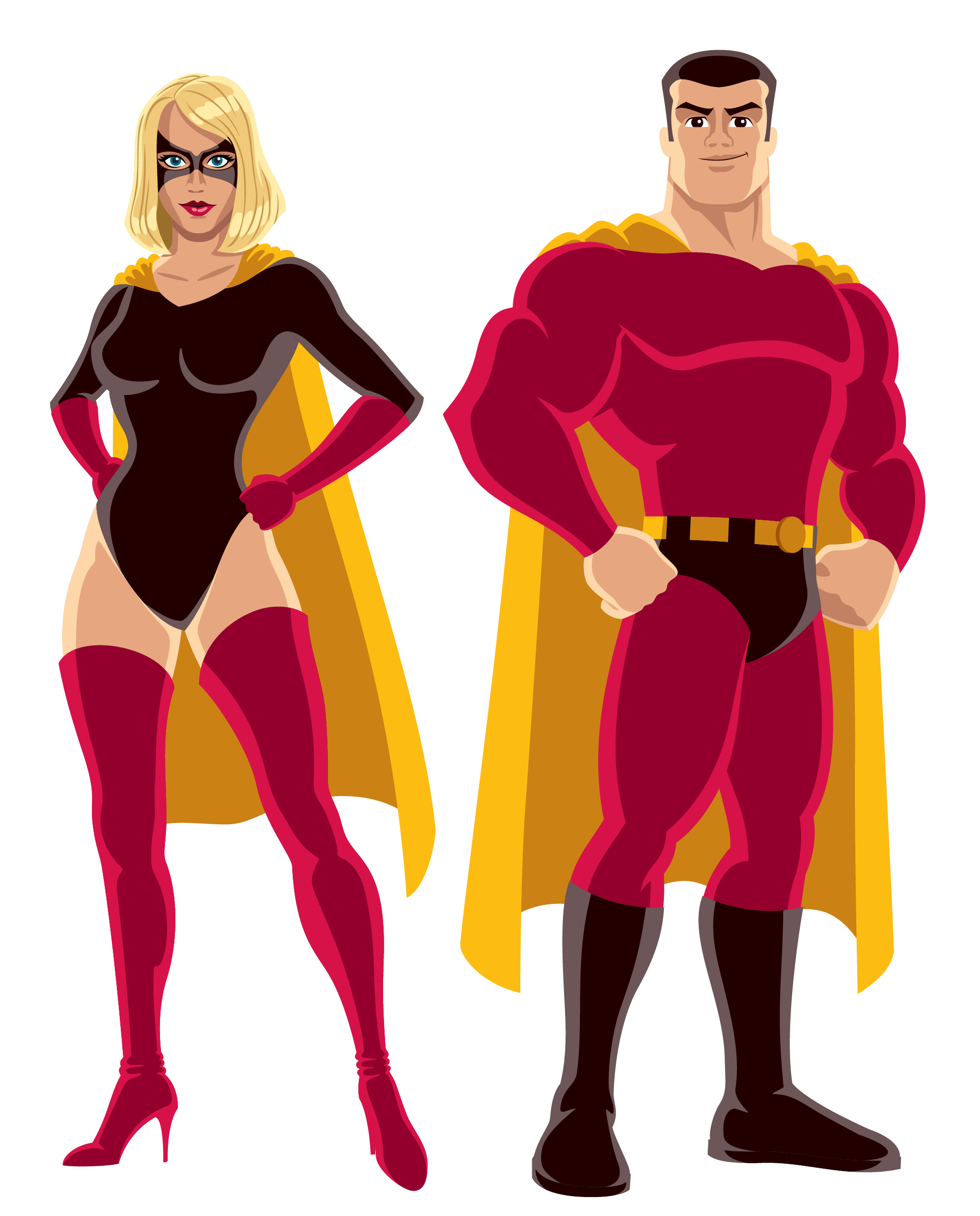 Pixel Power Super Heroes